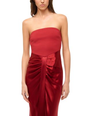 Mixed Media Midi Dress