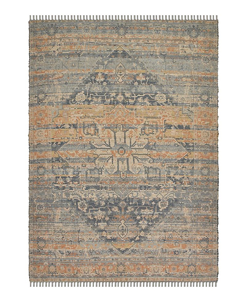Shop Amer Rugs Prairie Pre-2 Area Rug, 5' X 7'6 In Denim