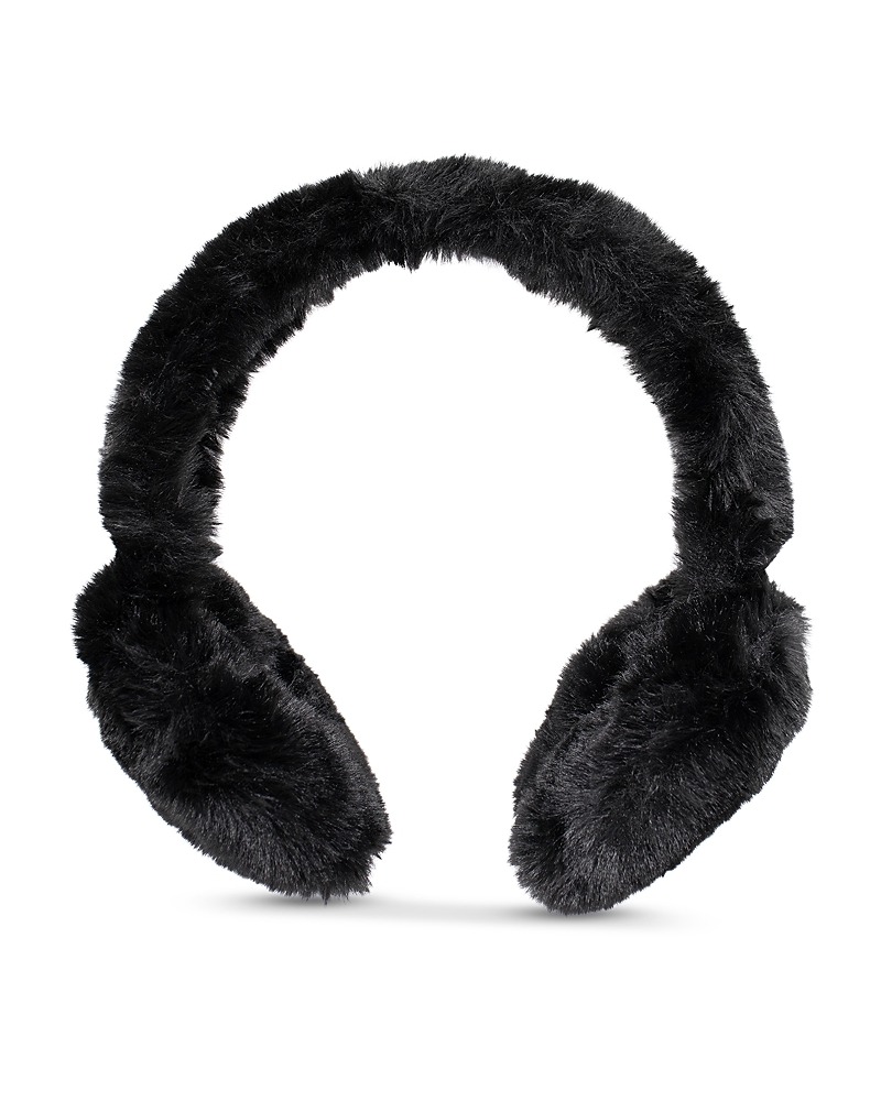 Surell Faux Fur Earmuffs In Black