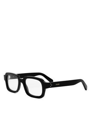 CELINE - 3 Dots Black Rectangular Eyeglasses, 51mm