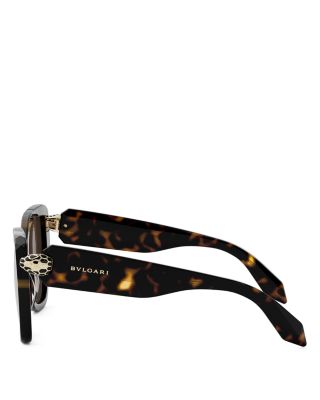 Serpenti Butterfly Sunglasses, 56mm
