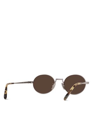 Slim Oval Sunglasses, 48mm