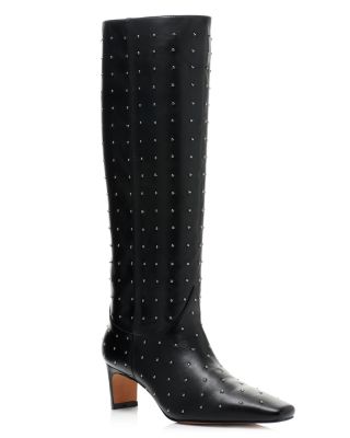 AQUA - Women's Heris Studded High Heel Boots - Exclusive