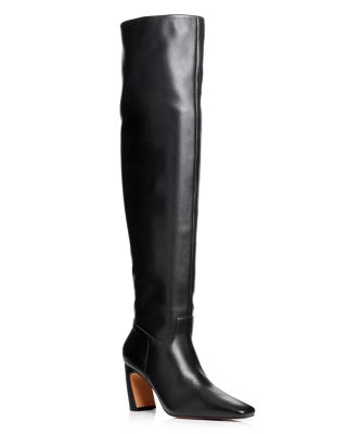 AQUA - Women's Karin Pointed Toe Thigh High Boots - Exclusive