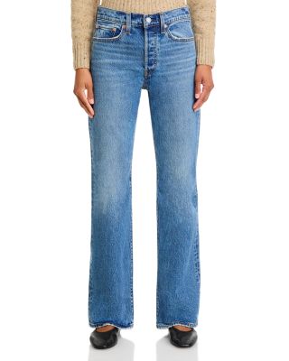 Wedgie High Rise Boot Cut Stretch Jeans in Fair Point