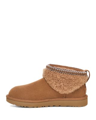 Women's Classic Ultra Mini Maxi Curly Boots