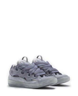 Lanvin - Women's Leather Curb Sneakers