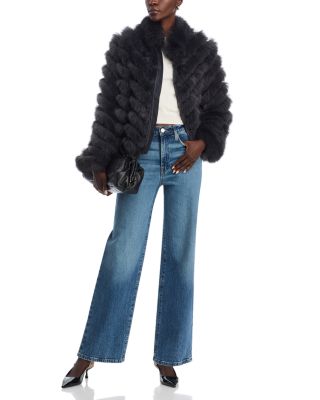 Reversible Faux Fur Jacket