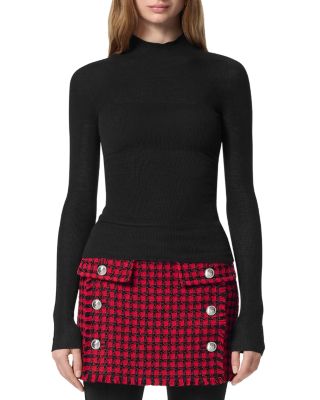 Merino Seamless Ribbed Sweater