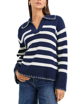 Rails - Athena Collared Striped Sweater