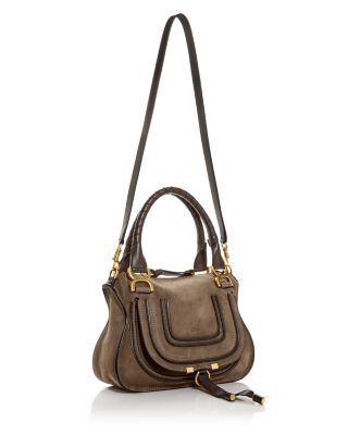Marcie Small Suede Satchel