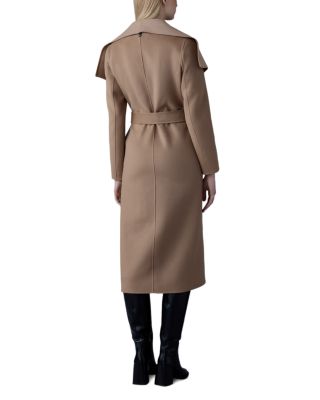 Mai Lightweight Wrap Wool Coat