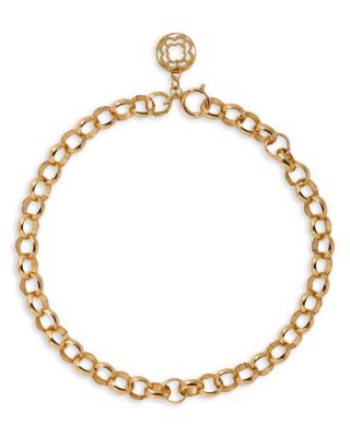 Maje - Clover Medallion Chunky Collar Necklace, 16"