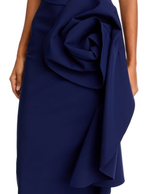 Off-the-Shoulder Cocktail Dress