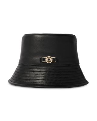Maje - Bob Leather Bucket Hat