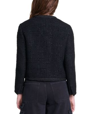 Vibleed Tweed Cropped Jacket