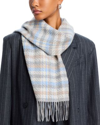 Tweed Plaid Scarf - Exclusive