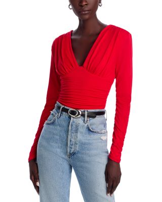 Red Blouse - Bloomingdale's