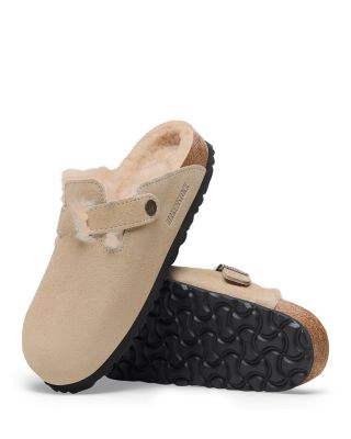 Women&#39;s Boston Shearling Clogs