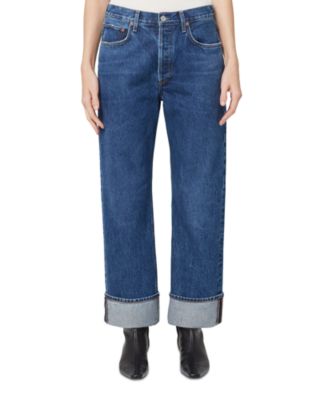Fran High Rise Straight Jeans
