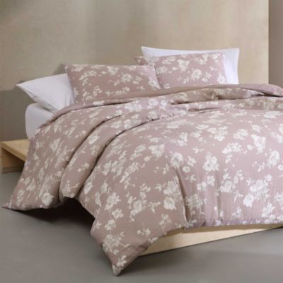 Eternity Floral Cotton Gauze 3 Piece Bedding Set