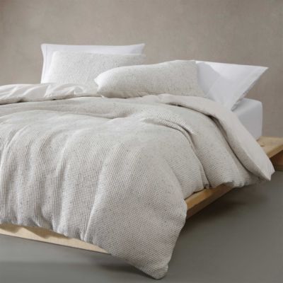 Speckled Waffle Cotton 3 Piece Bedding Set