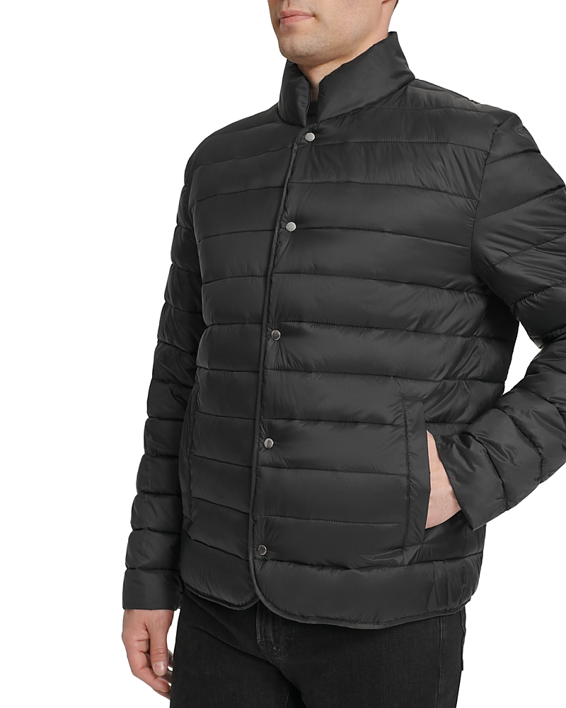 Cole Haan 3-in-1 Water Resistant Rain Coat In Black