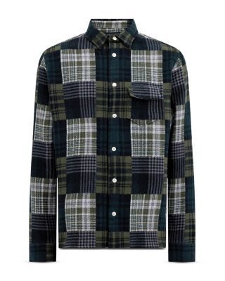 Hopton Patchwork Check Overshirt