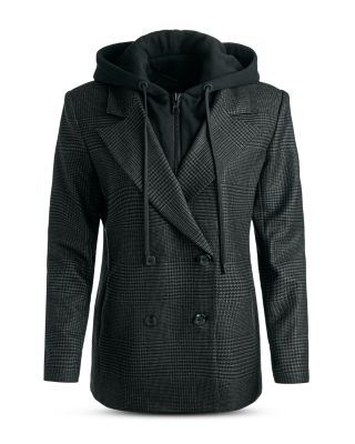 Alice and Olivia - Jordan Hooded Blazer