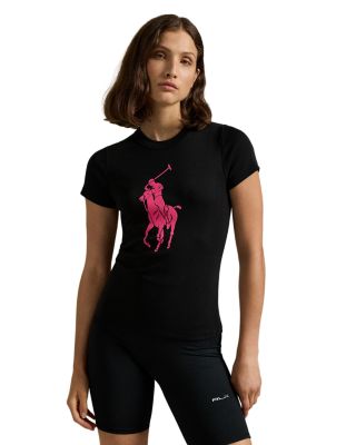 Ralph Lauren Lauren Ralph Lauren Pink Pony Crewneck Tee