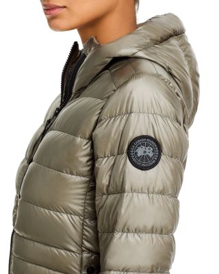 Cypress Hooded Mid-Length Down Coat - Black Label