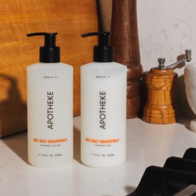 Sea Salt Grapefruit Liquid Soap and Lotion Duo ($40 value)