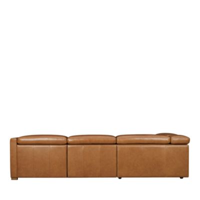 Bobby 5-Piece Power Reclining Leather Sectional