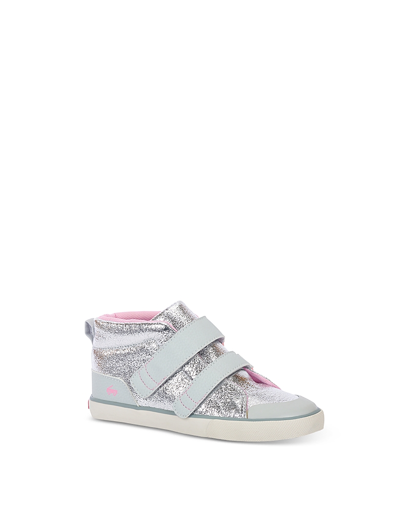 See Kai Run Dean Adapt Ii High Top Sneaker In Silver