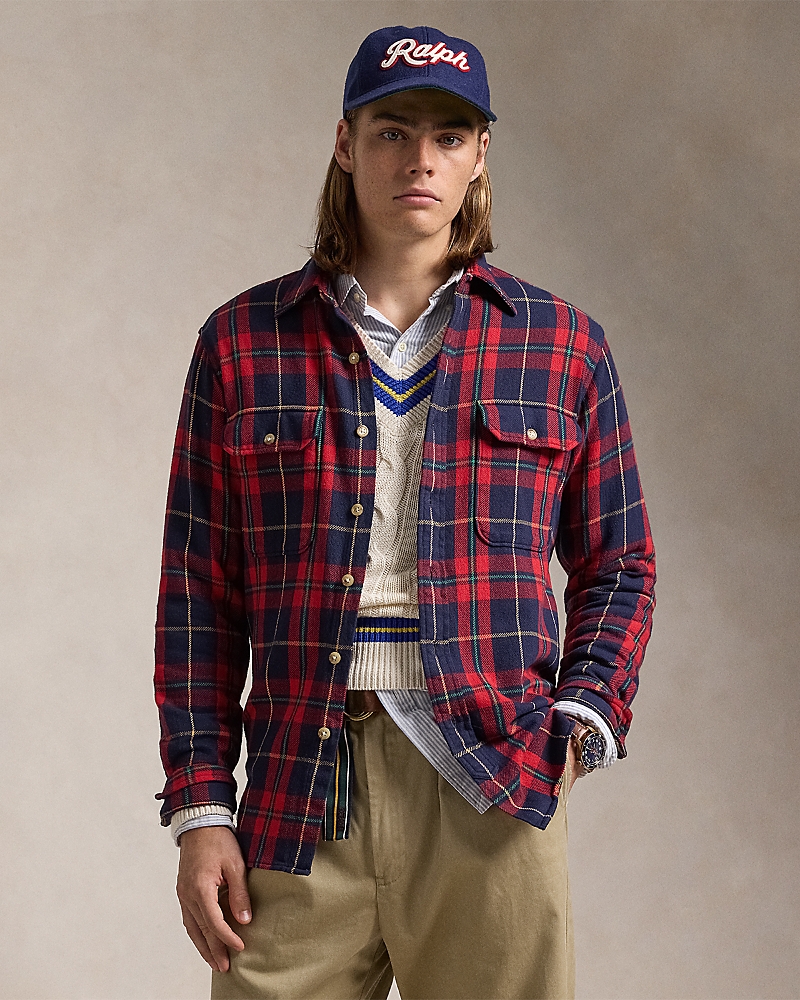 Polo Ralph Lauren Plaid Shirt Jacket