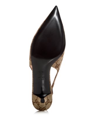 Women's GG Slingback Pumps