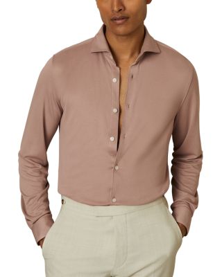 REISS - Cutaway Long Sleeve Shirt