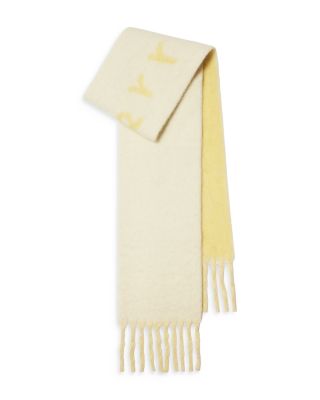 Reversible Logo Wool Blend Scarf