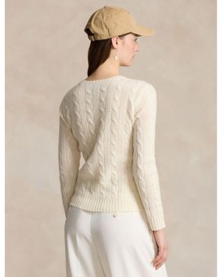 Cable Knit Cashmere Sweater