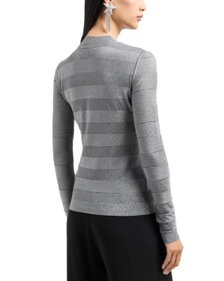 Shimmer Stripe Sweater