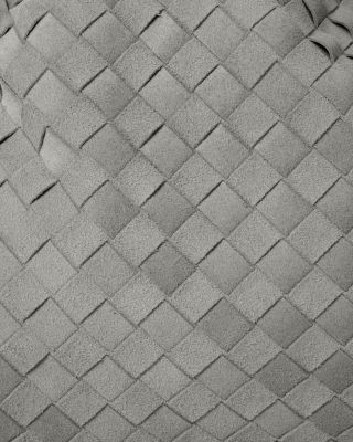 Small Hop Intrecciato Leather Shoulder Bag