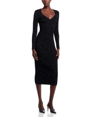 BOSS - Ferima Sequined Sweater Dress