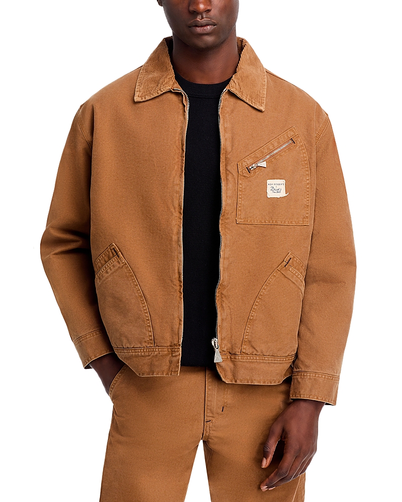 Roy Roger's x Dave's New York Zip Front Canvas Work Jacket