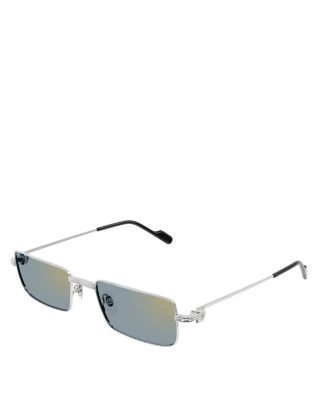 サングラス Cartier Cartier - CT0501S - 008 silver silver light b Cartier Ct0501s-008 Silver-silver-light Blue | ModeSens