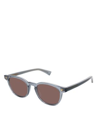 Bottega Veneta Round Sunglasses, 50mm