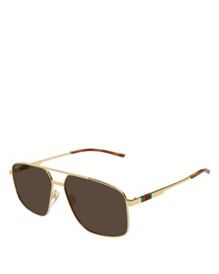 Gucci - Details Navigator Sunglasses, 60mm