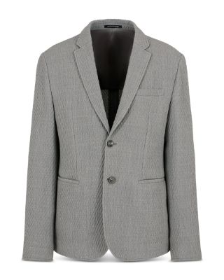 Textured Stretch Blazer
