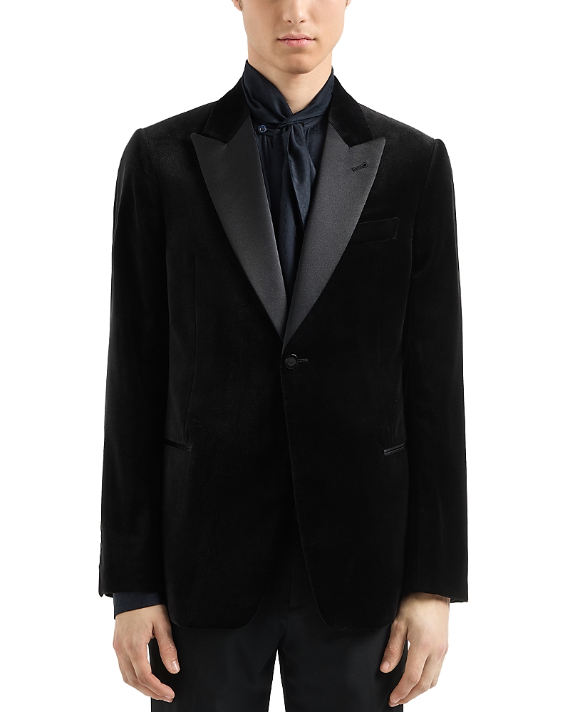 Emporio Armani Velvet Tuxedo Jacket