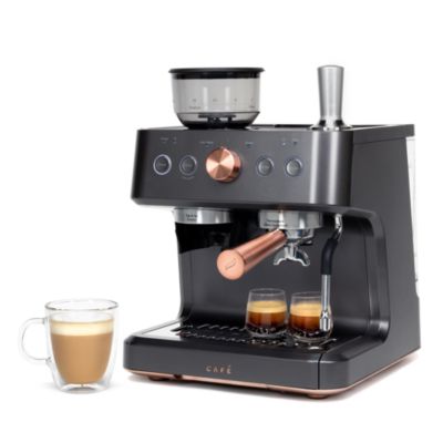 Caf&eacute;™ BELLISSIMO Semi Automatic Espresso Machine + Frother