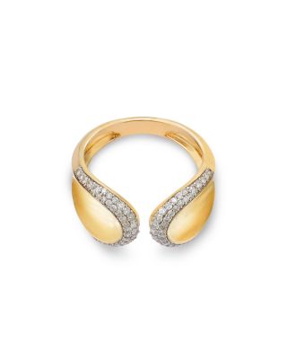 14K Yellow Gold Diamond Ring, 0.52 tcw
